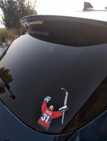 Stinky Lockers Personalized Hockey Window Graphic 2 Pack
