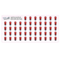 50 Light the Lamp Stickers