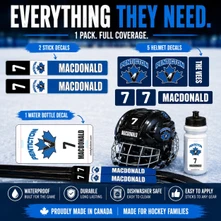 Hockey Stickers: The Simple Way to Stop Lost Gear and Make Every Player Stand Out