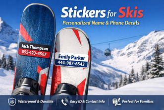 Stickers for Skis: The Smart Way to Protect and Personalize Your Skis