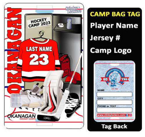 Stinky Lockers OHS Camp Bag Tag 