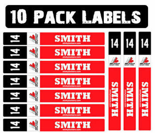 10 Pack- Stick Labels