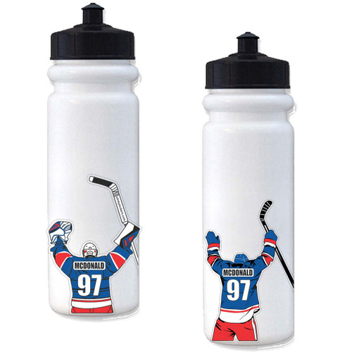 Stinky Lockers Personalized Hockey Sticker for your Water Bottle | Cell Phone | Laptop | Thermal Mug & More