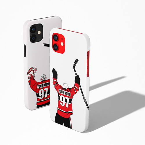 Personalized Goalie Sticker for Cell Phone