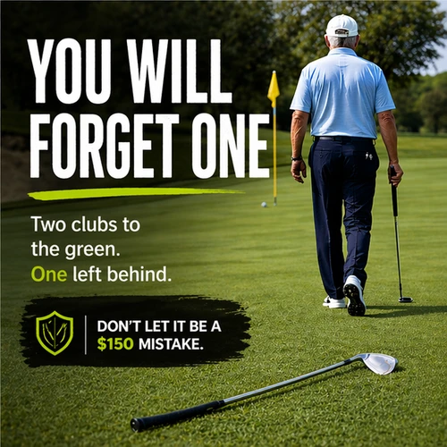 Personalized Golf Club Stickers - Set of 17