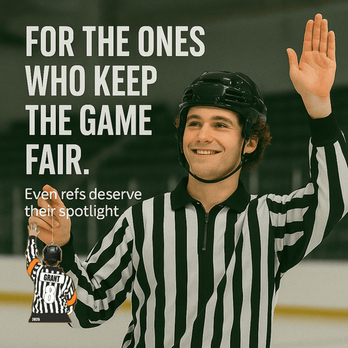 Stinky Lockers Personalized Hockey Official Ornament 