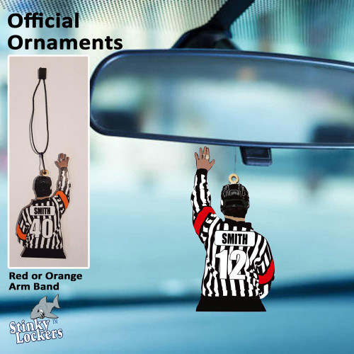 Personalized Hockey Official Ornament