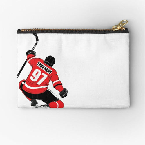 Stinky Lockers Personalized Hockey Zipper Pouch