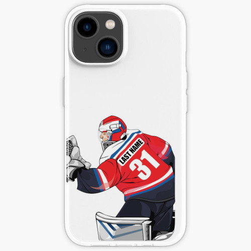 Stinky Lockers Personalized Hockey Goalie iPhone Soft Case 