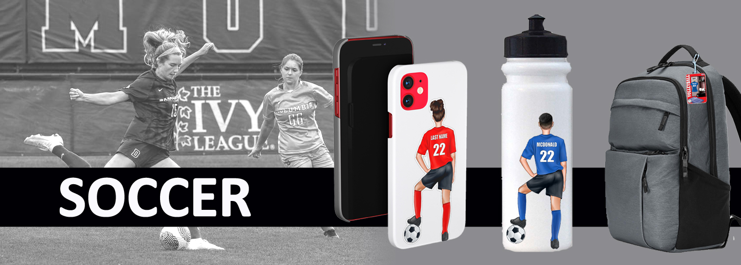 Personalized Soccer Stickers and Products