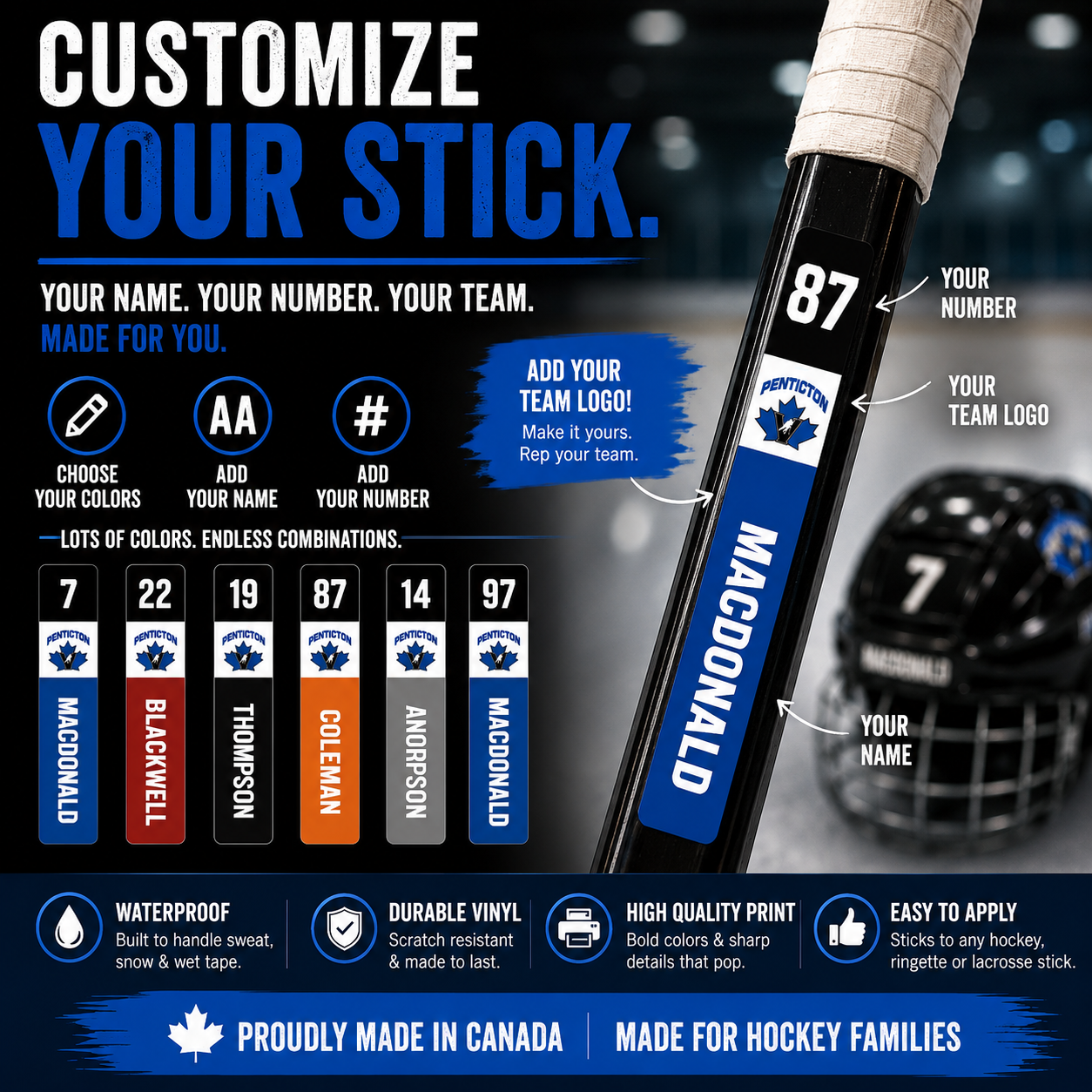 See how easy it is to identify your stick