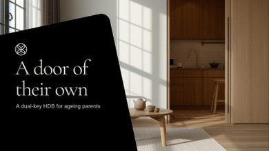 A dual-key HDB for ageing parents — close enough to help, far enough to rest