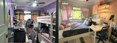 A teenage bedroom makeover, revisited — the Hougang platform bed, five years on