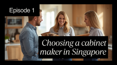 How to choose a kitchen cabinet maker in Singapore — the trade questions