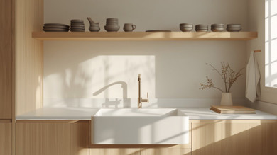Japandi kitchen cabinets in Malaysia — five real homes