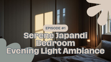 The Japandi wardrobe — closing the day softly