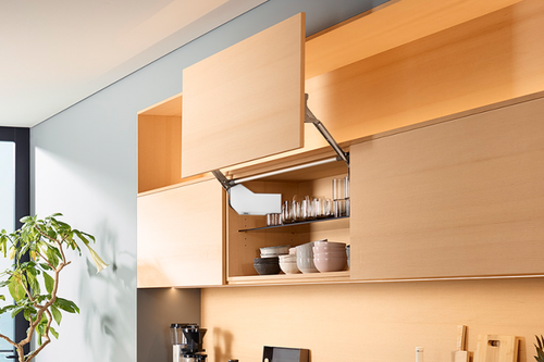 Blum AVENTOS HL 450-580mm parallel lift for tall wall cabinets — Arimokko Singapore