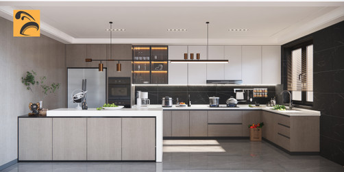 SN16 Vertical Kitchen Island with Leg