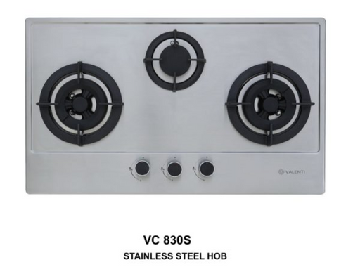 Stainless Steel Hob VC 830S