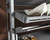 Smooth-glide three-section rails on Shuno rotating shoe rack — premium hardware