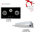 Cocco slimline cooker hood for VC 930G 90cm glass hob package — Arimokko Singapore landed home modern kitchen