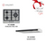 Cocco VC 630SB 60cm hob side profile view from cooker package — Arimokko Singapore compact stainless built-in hob