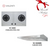 Cocco glass canopy cooker hood from VC 820S 2-burner bundle — Arimokko Singapore modern compact kitchen extraction