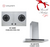 Cocco cooker package complete bundle contents flat lay — Arimokko Singapore VC 820S 2-burner hob plus compact hood