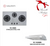 Cocco VC 830S 3-burner 80cm stainless steel gas hob top view from cooker package bundle — Arimokko Singapore HDB BTO kitchen renovation