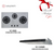 Cocco VC 830S 80cm gas hob brushed stainless steel finish detail — Arimokko Singapore cooker package bundle