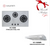 Cocco VC 930S hob side profile view from cooker package — Arimokko Singapore stainless steel built-in hob