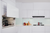 Blum AVENTOS HL parallel-lift door action on tall kitchen wall cabinet — Arimokko Singapore HDB BTO