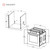 Valenti VO 7182G oven 9 function detail showing pyrolytic self-clean and cooking modes — Arimokko Singapore premium oven