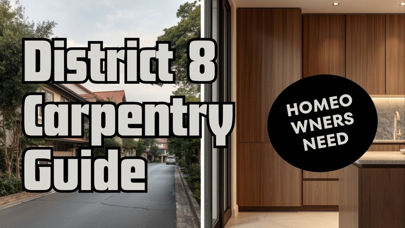 Carpentry Near Lavender MRT: What District 8 Homeowners Need to Know