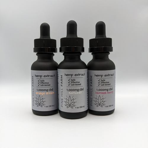 1,000mg Hemp Extract Oil