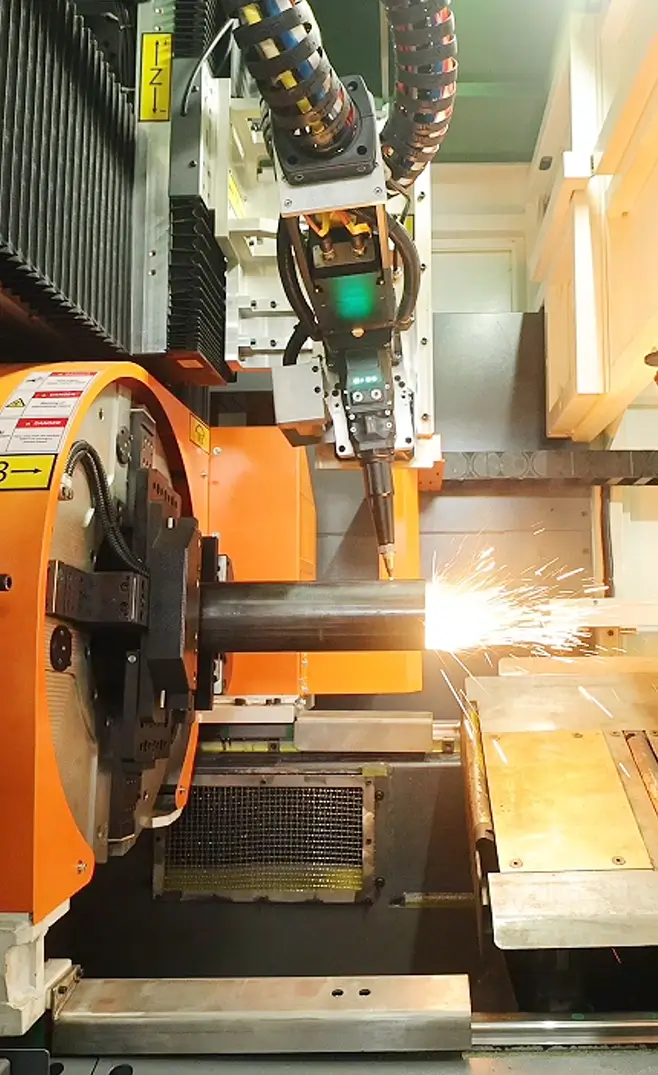 laser cnc tube cutting machine