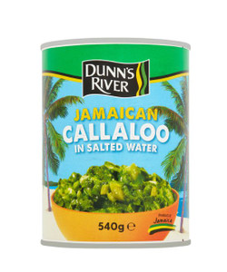 Dunns River Jamaican Callaloo 540G – Authentic Taste of Jamaica in Every Can

Bring the rich, traditional flavors of the Caribbean straight to your kitchen with Dunns River Jamaican Callaloo 540G, a pantry essential for lovers of authentic Jamaican cuisine. Carefully prepared and packed to preserve its natural goodness, this premium callaloo offers a convenient way to enjoy one of Jamaica’s most beloved vegetables without compromising on taste or quality.

Dunns River Jamaican Callaloo 540G is made from tender callaloo leaves, harvested and processed with care to retain their vibrant color, unique flavor, and nutritional value. Known as a staple ingredient in Caribbean households, callaloo is celebrated for its versatility, earthy taste, and ability to transform simple meals into rich, comforting dishes.

What Is Jamaican Callaloo?

Callaloo is a leafy green vegetable commonly used throughout the Caribbean, particularly in Jamaica. It is similar in appearance to spinach but has a deeper, more robust flavor. Traditionally, callaloo is sautéed with onions, garlic, thyme, tomatoes, and Scotch bonnet pepper, often paired with saltfish for a classic Jamaican breakfast.

With Dunns River Jamaican Callaloo 540G, you can enjoy this iconic ingredient already prepared and ready to use. There’s no washing, chopping, or long prep time required—just open the can and start cooking.

Authentic Caribbean Quality You Can Trust

Dunn’s River is a well-known and trusted brand with a long-standing reputation for delivering authentic Caribbean food products worldwide. Dunns River Jamaican Callaloo 540G reflects this commitment to quality and tradition. Each can is packed using carefully selected callaloo leaves, ensuring consistency in texture and flavor every time.

Whether you’re recreating traditional Jamaican recipes or experimenting with modern fusion dishes, Dunns River Jamaican Callaloo 540G provides the reliability and authenticity home cooks and professional chefs alike depend on.

Convenient and Ready to Use

One of the biggest advantages of Dunns River Jamaican Callaloo 540G is convenience. Fresh callaloo can be hard to find outside the Caribbean and requires careful preparation. This canned version eliminates those challenges while maintaining the vegetable’s essential taste and texture.

Perfect for busy households, restaurants, and catering services, Dunns River Jamaican Callaloo 540G allows you to prepare delicious Caribbean meals quickly and efficiently. Simply drain, season, and cook according to your recipe.

Versatile Ingredient for Many Dishes

Dunns River Jamaican Callaloo 540G is incredibly versatile and can be used in a wide range of recipes, including:

Traditional Jamaican callaloo and saltfish

Callaloo rice and peas

Vegetable stir-fries

Soups and stews

Omelets and breakfast dishes

Vegan and vegetarian meals

Side dishes for grilled meats and seafood

Its mild yet distinctive flavor allows it to pair beautifully with spices, herbs, meats, and plant-based proteins. With Dunns River Jamaican Callaloo 540G, you can enjoy endless culinary possibilities.

Nutritious and Wholesome Choice

In addition to its great taste, Dunns River Jamaican Callaloo 540G is a nutritious addition to your diet. Callaloo is naturally rich in vitamins and minerals, including iron, calcium, and vitamins A and C. These nutrients support overall wellness and make callaloo a smart choice for health-conscious consumers.

Incorporating Dunns River Jamaican Callaloo 540G into your meals is an easy way to add more greens to your diet while enjoying authentic Caribbean flavors.

Ideal for Caribbean Food Lovers Worldwide

Whether you grew up enjoying Jamaican food or are discovering Caribbean cuisine for the first time, Dunns River Jamaican Callaloo 540G brings the taste of the islands to your table. It’s especially popular among Caribbean communities living abroad who want a convenient way to stay connected to their culinary roots.

Thanks to its long shelf life and easy storage, Dunns River Jamaican Callaloo 540G is perfect for stocking up and always having a taste of Jamaica ready whenever inspiration strikes.

Perfect Size for Families and Entertaining

The generous 540G size makes Dunns River Jamaican Callaloo 540G ideal for family meals, gatherings, or meal prep. Whether you’re cooking for one or serving a group, this size provides plenty of callaloo to create satisfying dishes without waste.

Why Choose Dunns River Jamaican Callaloo 540G?

Authentic Jamaican flavor

Trusted Caribbean brand

Ready-to-use convenience

Versatile for many recipes

Nutritious leafy green

Long shelf life

Ideal for home and professional kitchens

When you choose Dunns River Jamaican Callaloo 540G, you’re choosing quality, tradition, and convenience in one can.

Bring Home the Taste of Jamaica Today

Elevate your cooking with Dunns River Jamaican Callaloo 540G and enjoy the true essence of Jamaican cuisine whenever you want. From classic island breakfasts to creative modern dishes, this product makes it easy to cook with confidence and authenticity.

Add Dunns River Jamaican Callaloo 540G to your pantry today and experience the rich, comforting flavors that have made callaloo a Caribbean favorite for generations.