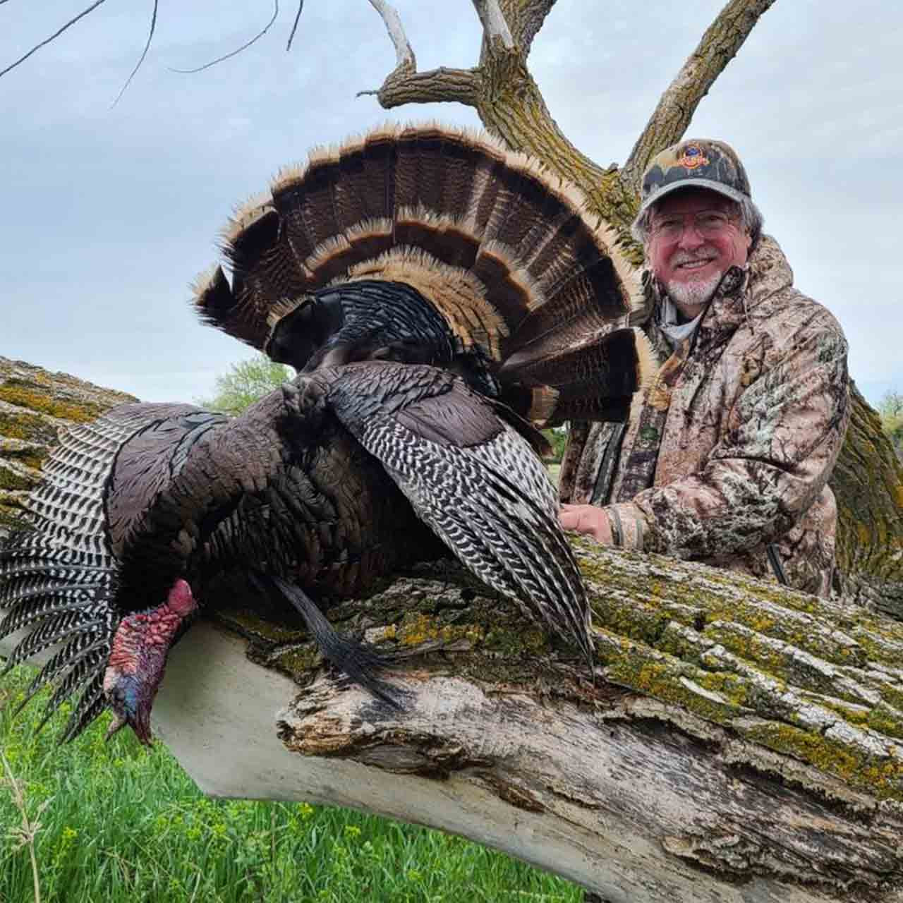 Turkey hunt in Nebraska at Prairie King Ranch