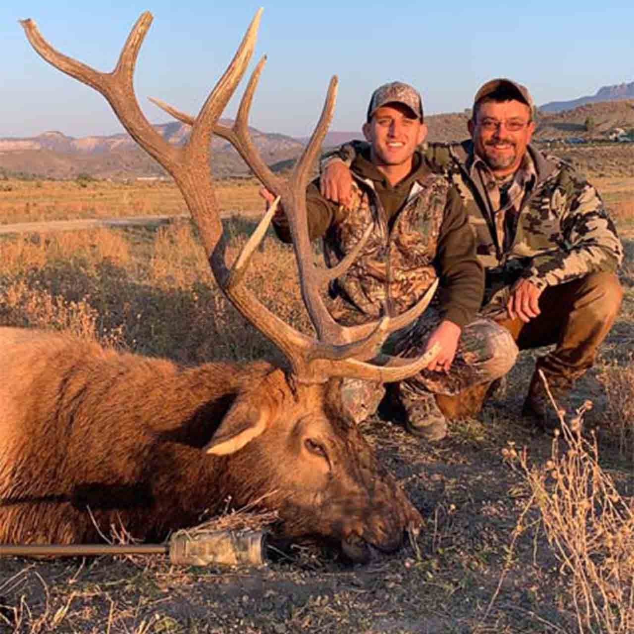 Elk hunt in New Mexico