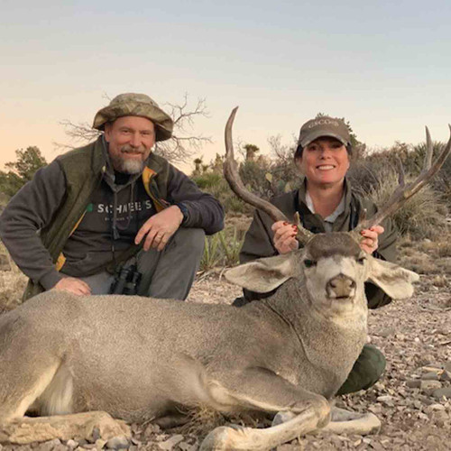 Texas mule deer hunt