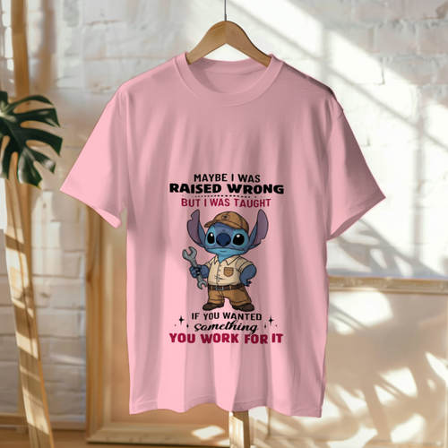 Work Ethic Motivational Shirt – “If You Want Something, You Work For It” Graphic Tee | Hard Work Pride T-Shirt | Unisex Inspiration Top