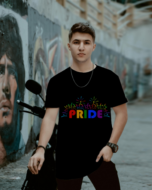 Pride Rainbow Graphic T-Shirt – Unisex LGBTQIA+ Statement Tee | Everythingx.com
