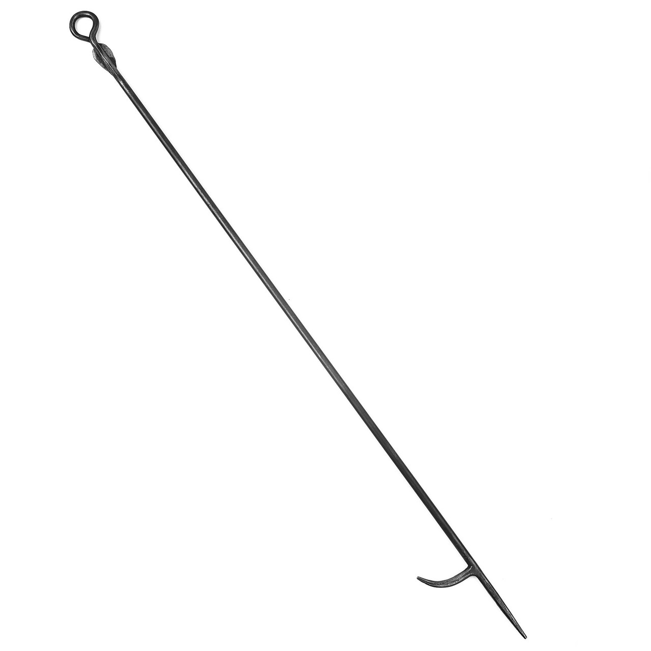 Hand-Forged Fire Poker – Customizable Iron Fireplace Tool for Wood ...