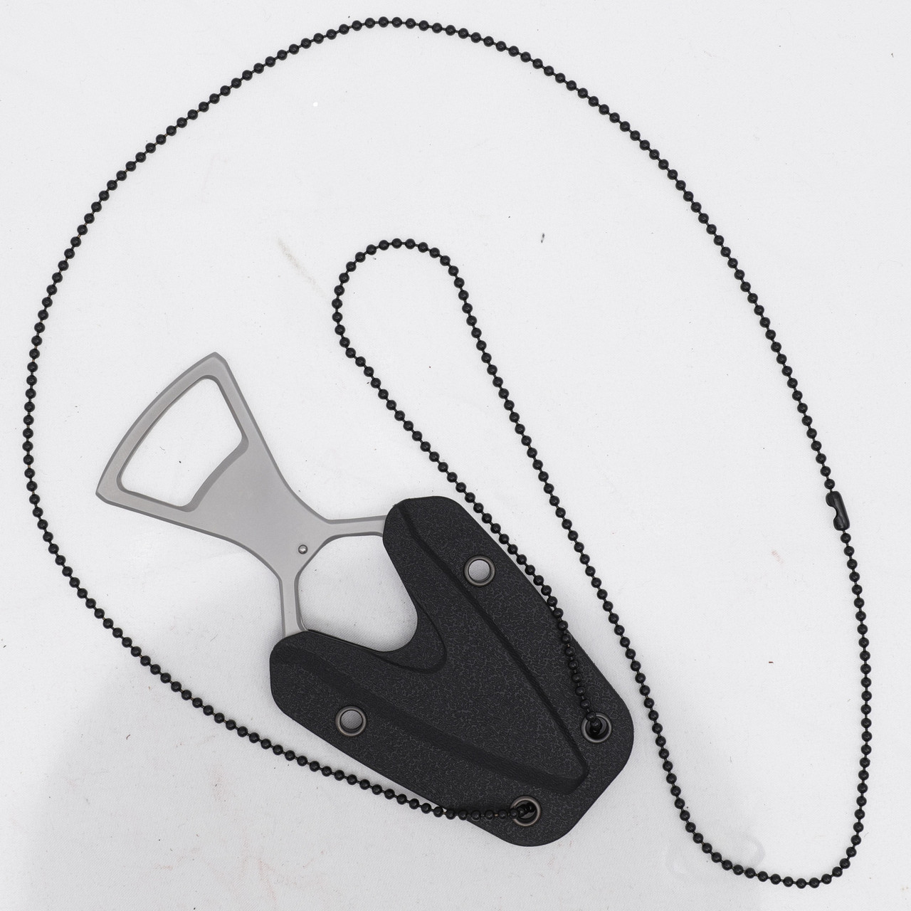 Chain Sheath Meyerco Besh Wedge Neck Knife with Chain Sheath