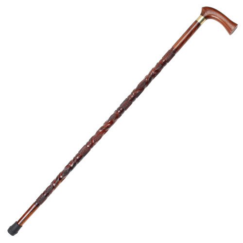 Art Deco Sheesham Wooden Walking Cane Art Deco Sheesham Wooden Walking Cane