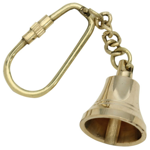 US Merchant Ship Bell Keychain