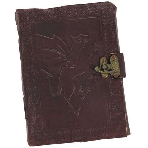 The Dragon and the Hummingbird Leather Journal