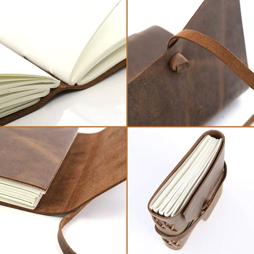 Writing Notebook Antique  Handemade Leather Bound