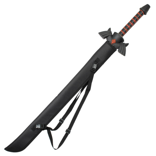 Dark Link Shadow Triforce Foam Master Sword FREE Sheath Combo