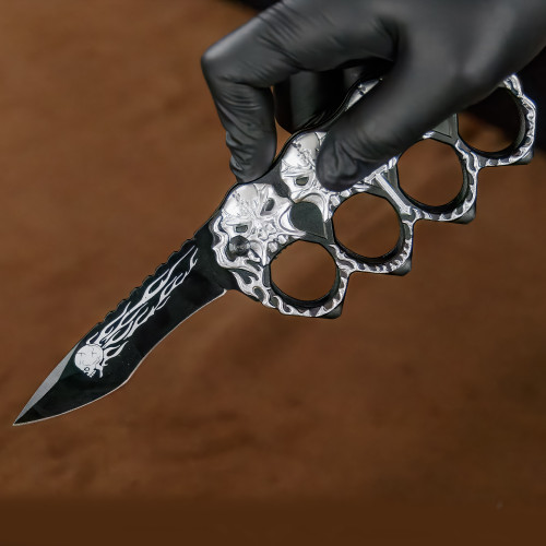 Assisted Somber Parade Catacombs Steel Trench Knife